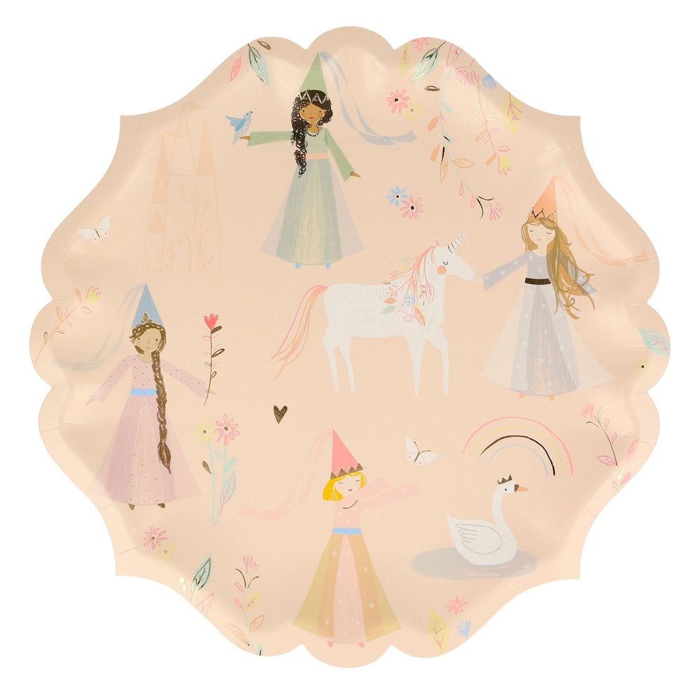 Magische Prinses Borden - 8 stuks - Magical Princess Meri Meri