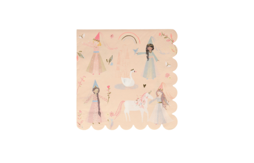 Magische Prinses Servetten - 16 stuks - Magical Princess Meri Meri