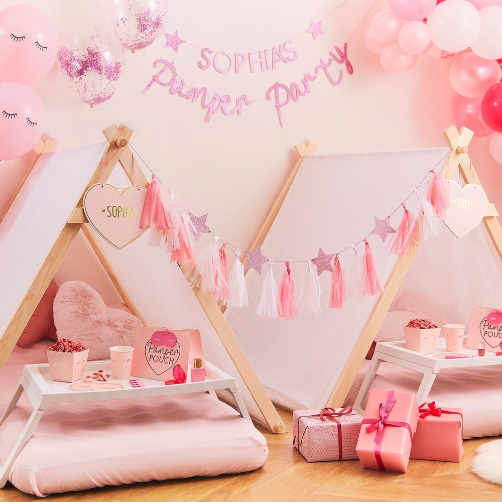 Pamper Party Bekers - 8 stuks - Spa- en slaapfeestje Ginger Ray