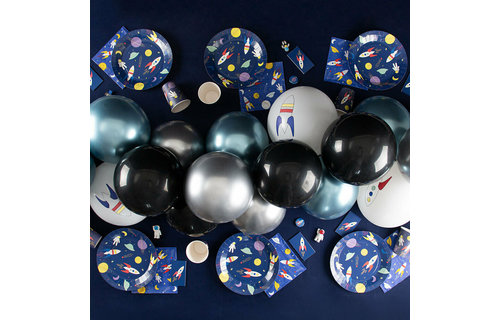 Cosmic Servetten - 20 stuks - Voor een space feestje