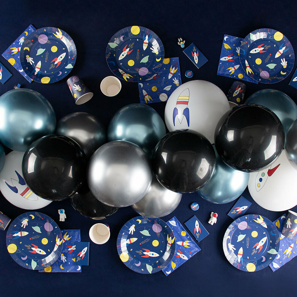 Cosmic Bekers - 8 stuks - Voor een space feestje