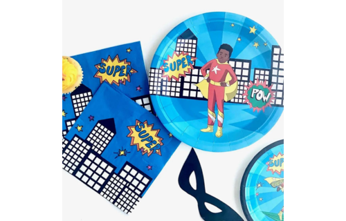Superboy Red Bekers - 8 stuks - Superhelden