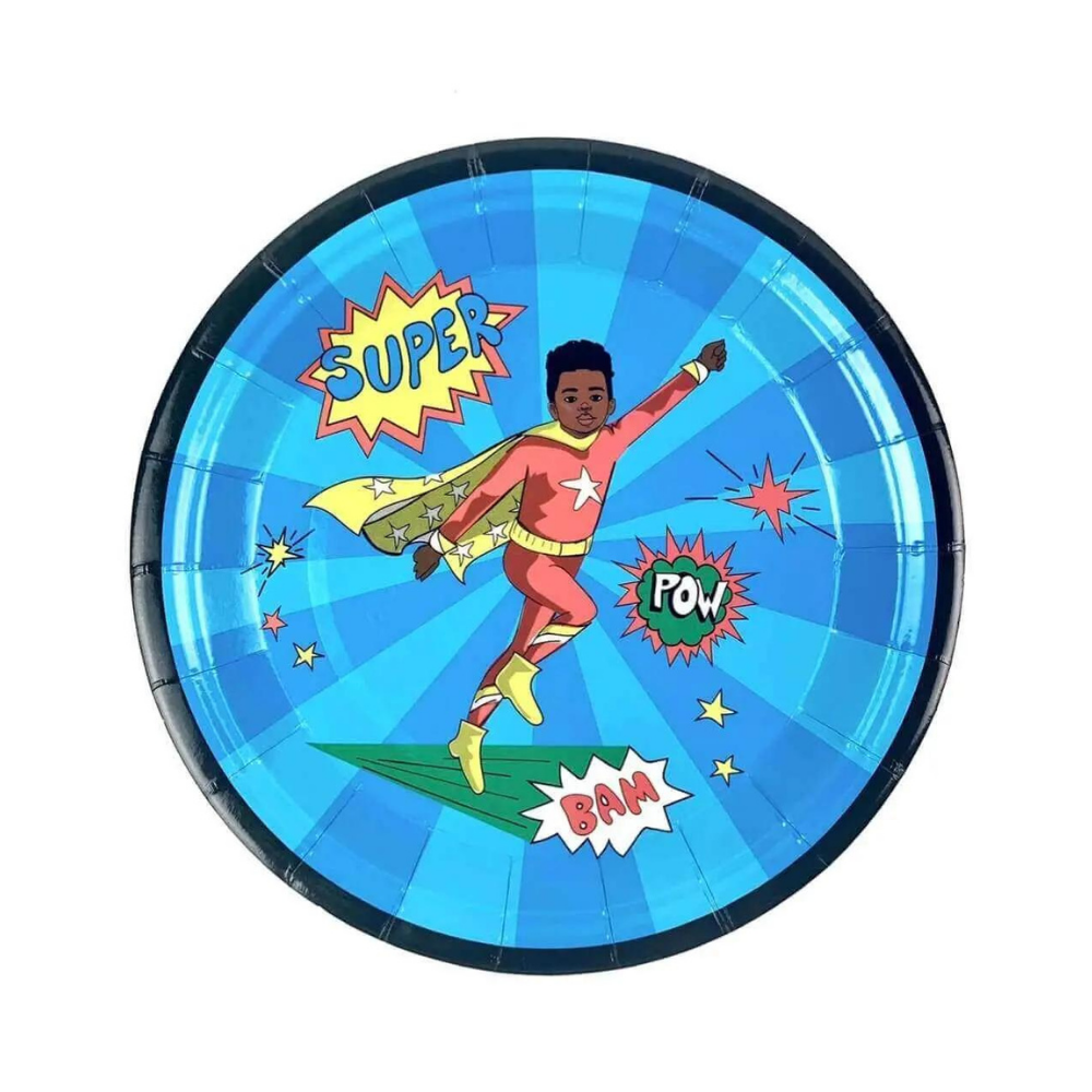 Superboy Red Bordjes - 8 stuks - Superhelden