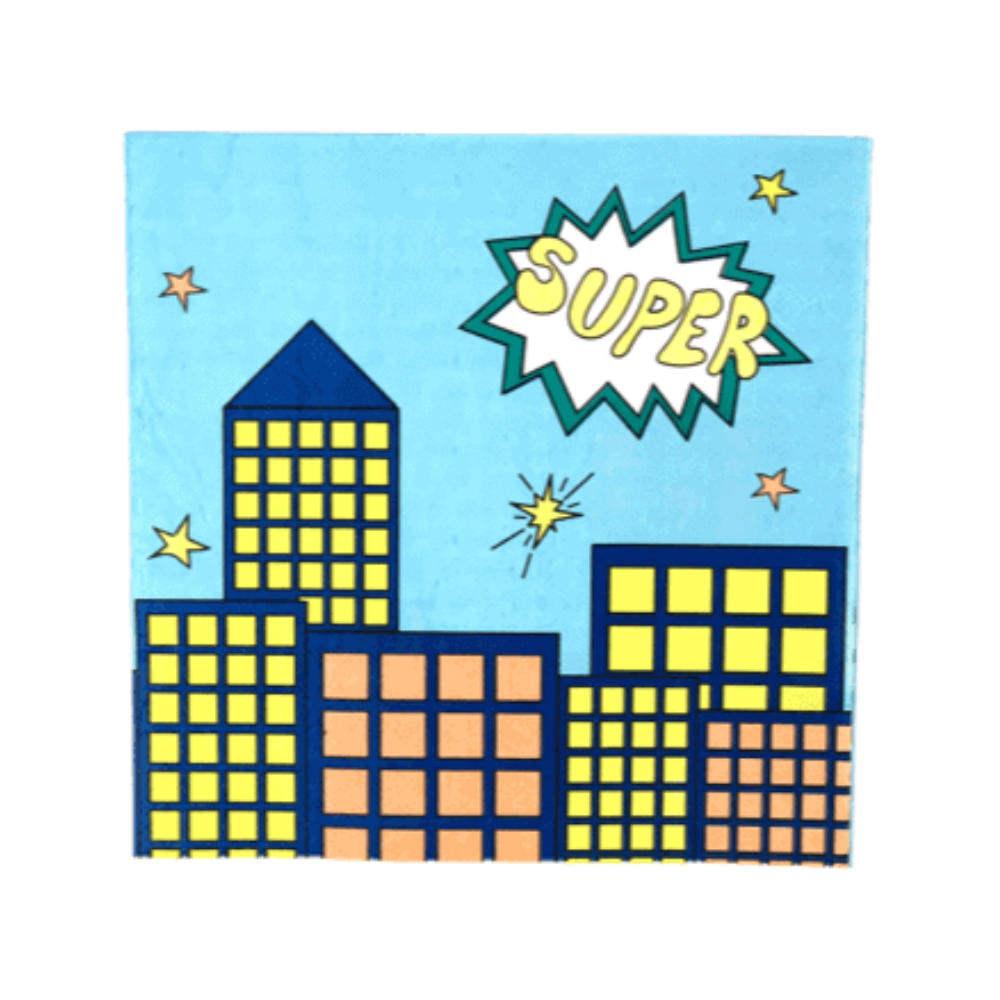 Superboy Green Servetten - 20 stuks - Superhelden