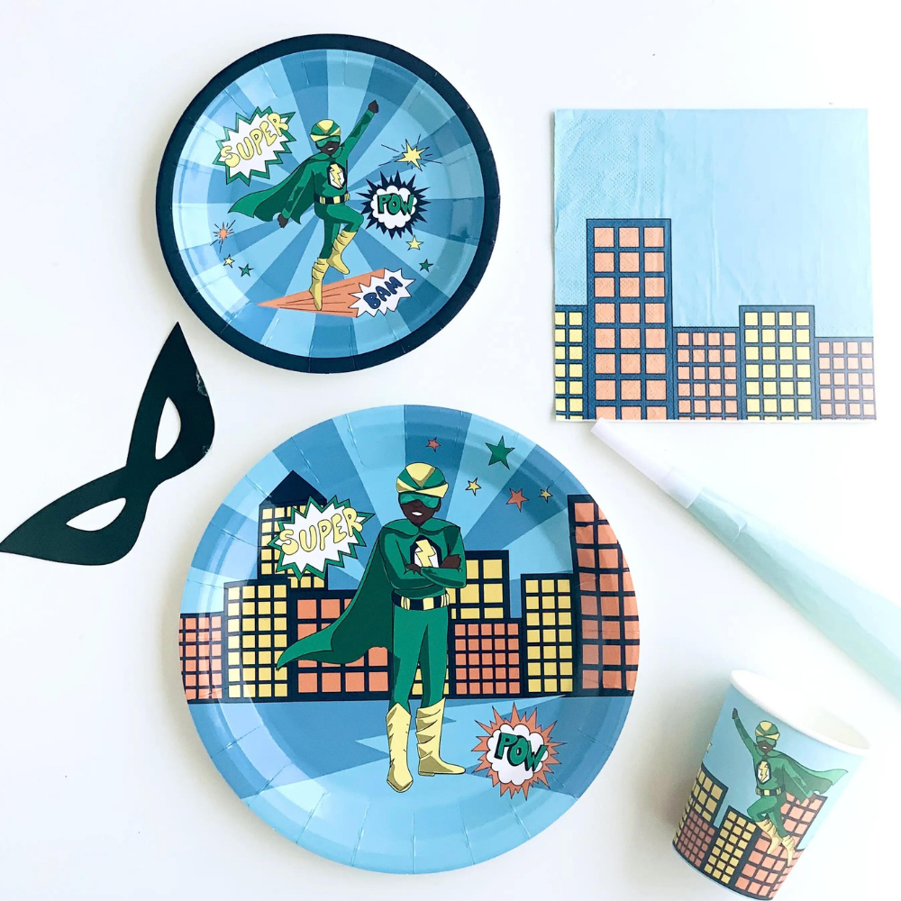 Superboy Green Borden - 8 stuks - Superhelden