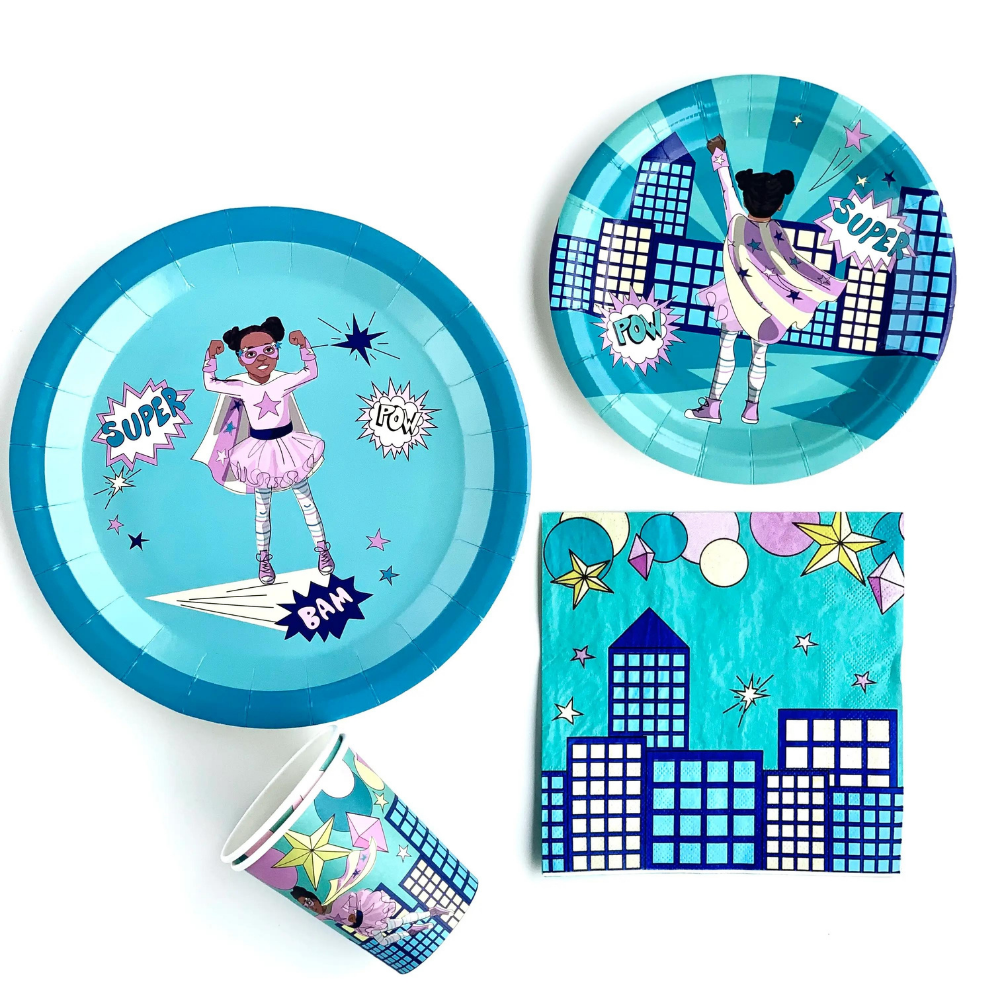 Supergirl Mint Servetten - 20 stuks - Superhelden