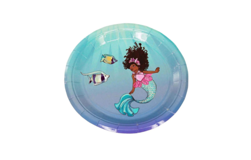 Let's Be Mermaids Bordjes - 8 stuks - Zeemeermin