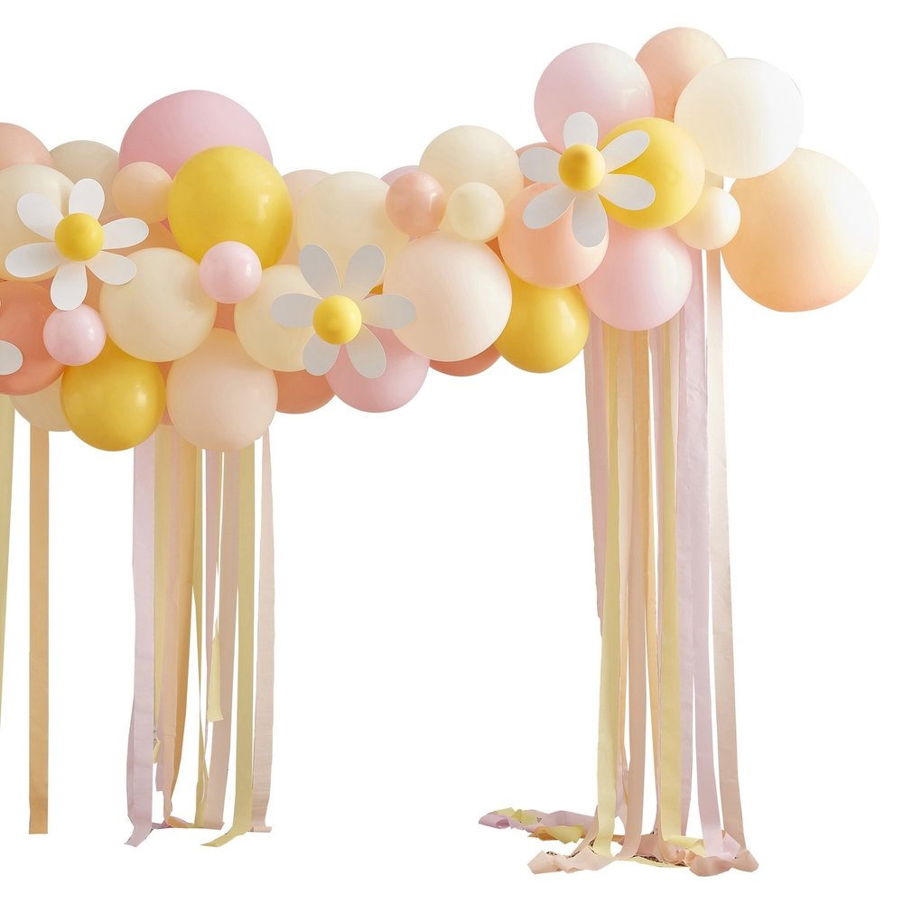 Ballonboog Bloemen (Daisy) - per set - DIY Ballonnenboog