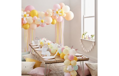 Ballonboog Bloemen (Daisy) - per set - DIY Ballonnenboog