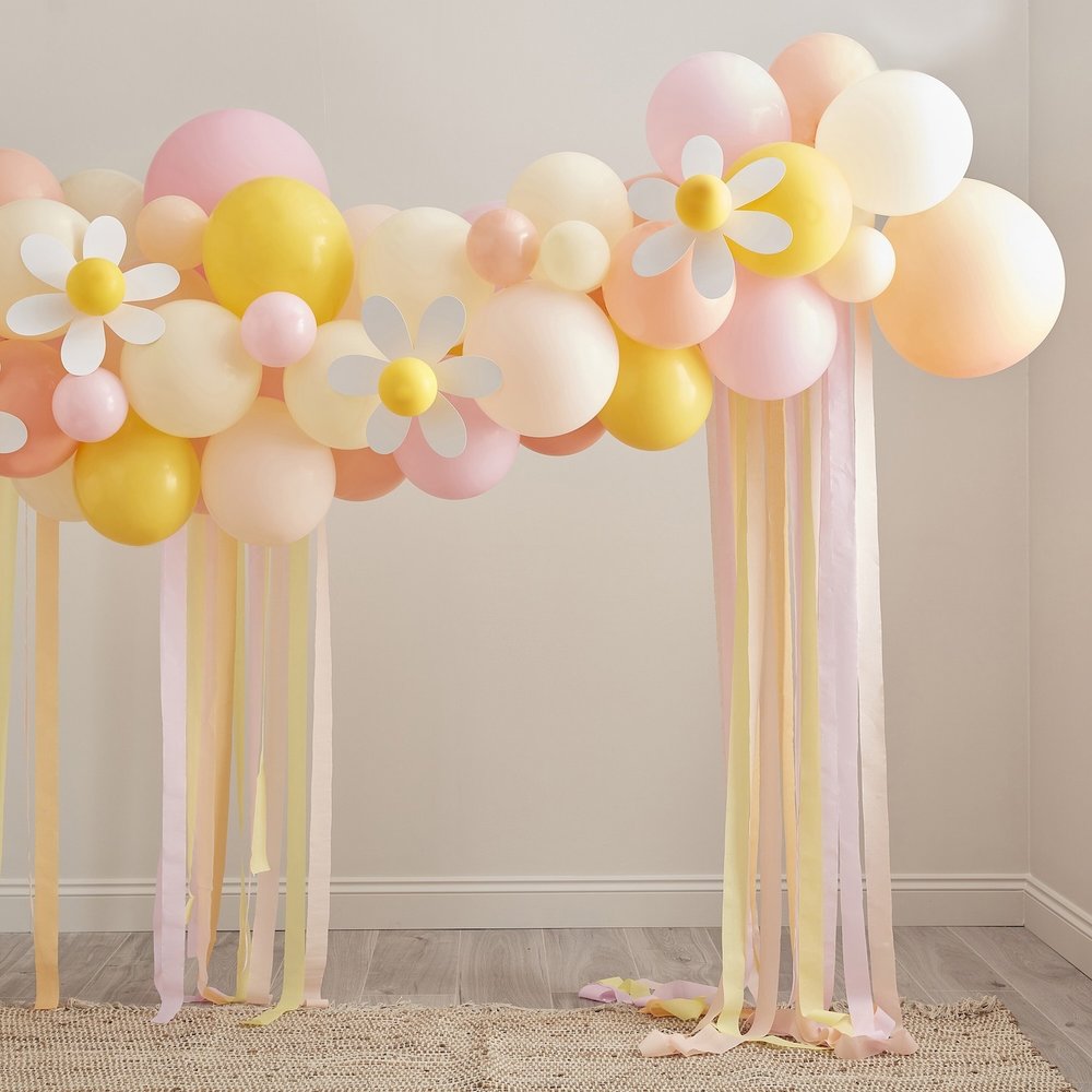 Ballonboog Bloemen (Daisy) - per set - DIY Ballonnenboog