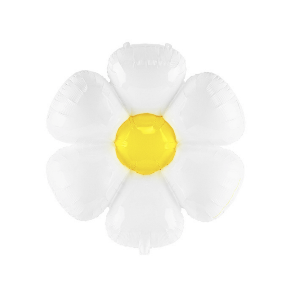 Bloem (Madelief) Foileballon - per stuk - Daisy Ballon