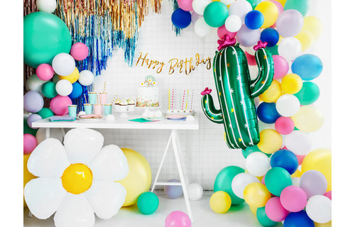 Bloem (Madelief) Foileballon - per stuk - Daisy Ballon