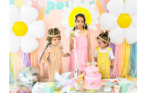 Bloem (Madelief) Foileballon - per stuk - Daisy Ballon
