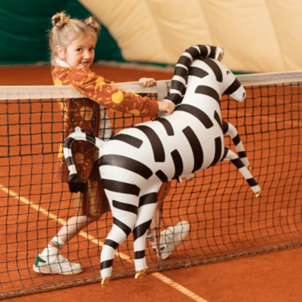 Zebra Folieballon (Supershape) - per stuk - Safari en jungle