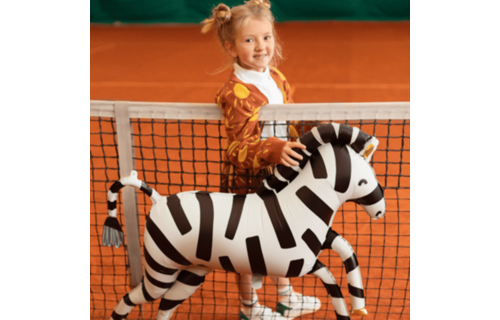 Zebra Folieballon (Supershape) - per stuk - Safari en jungle