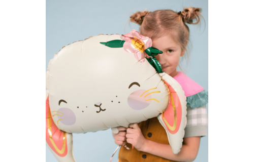 Konijntje Folieballon - per stuk - Sweet Bunny ballon