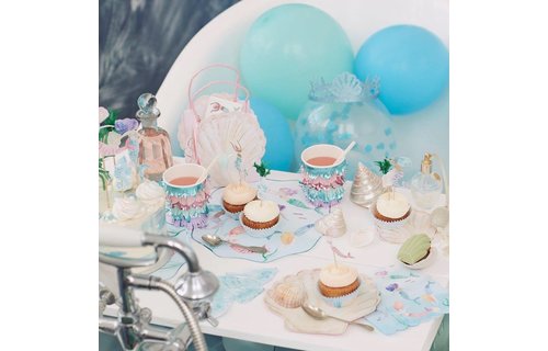 Schelp Tasjes - 8 stuks - Mermaid Party