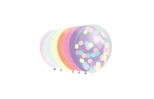Ballonnen Mix Pastel - 10 stuks