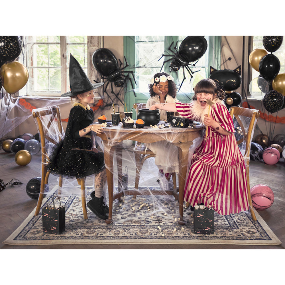 Zwarte Kat Ballondecoratie Set - per stuk - Katten feestartikelen