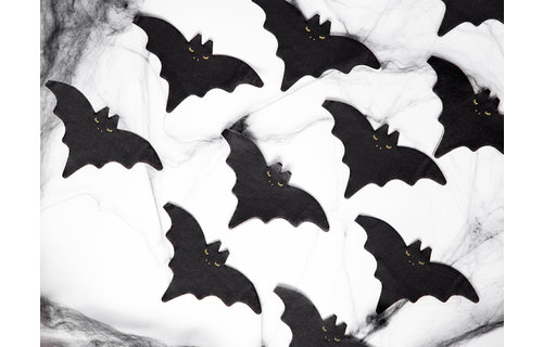 Vleermuis Servetten - 20 stuks - Halloween en griezelfeest