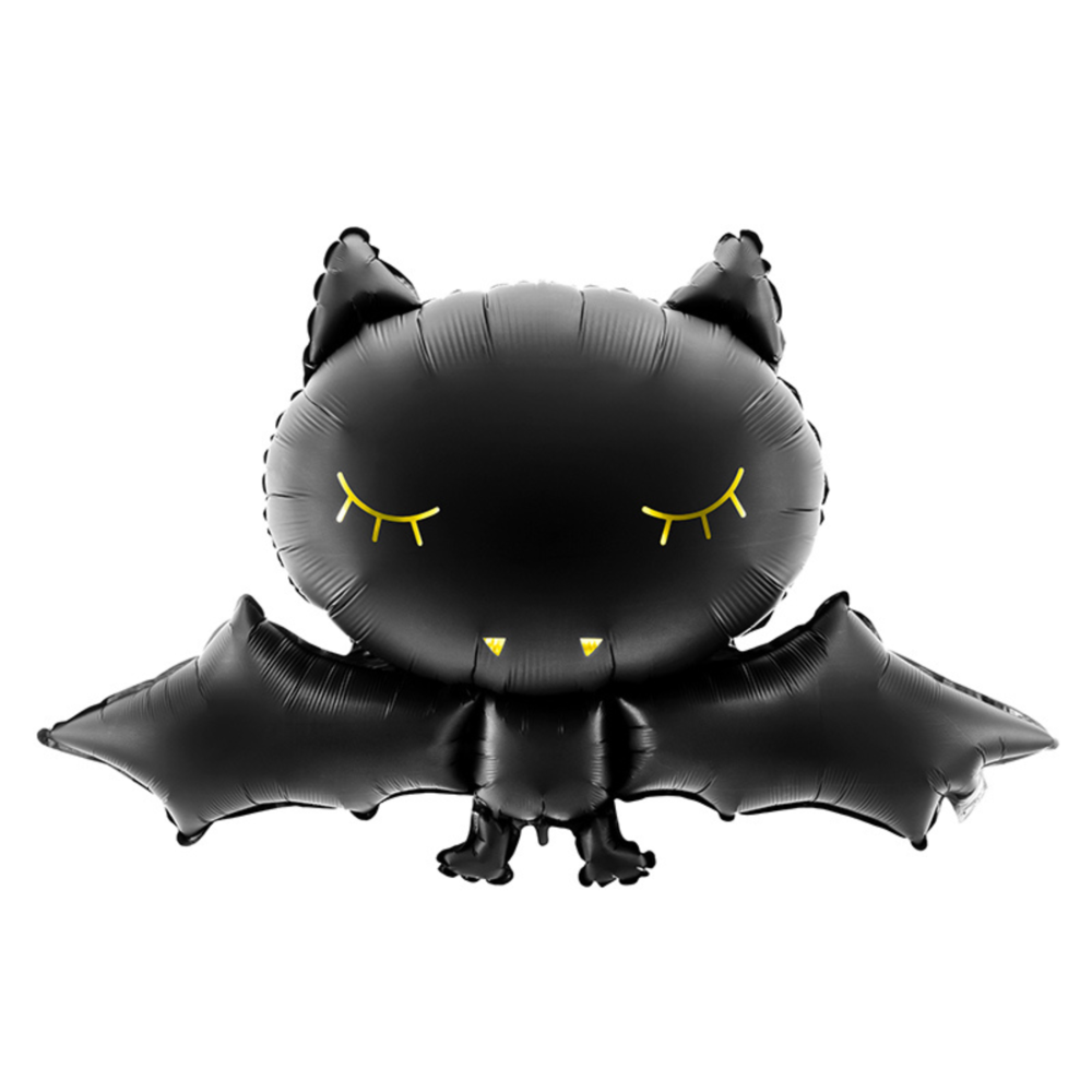 Vleermuis Folieballon (Supershape) - per stuk - Halloween en griezelfeest