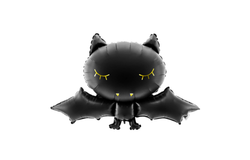 Vleermuis Folieballon (Supershape) - per stuk - Halloween en griezelfeest