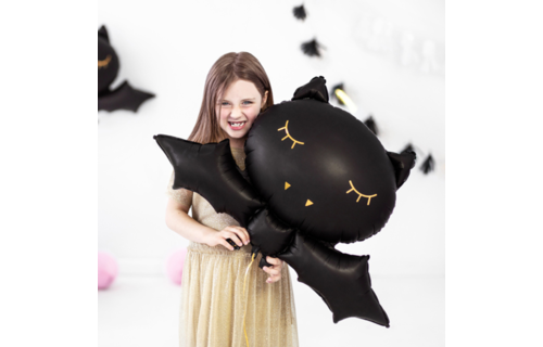 Vleermuis Folieballon (Supershape) - per stuk - Halloween en griezelfeest