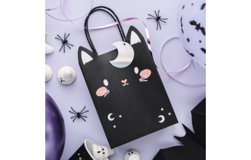 Zwarte Kat Uitdeeltasjes - Per stuk - Hocus Pocus Black Cat