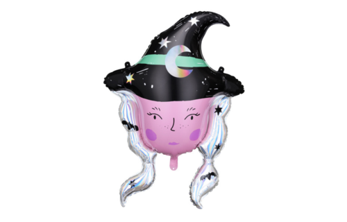 Heks Folieballon Supershape - Per stuk - Hocus Pocus Witch
