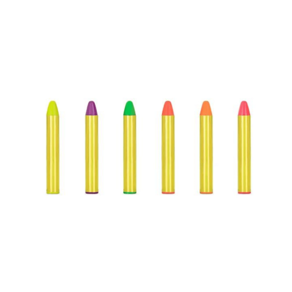 Schminkkrijtjes (Neon) - Set van 6 - Schmink en grime
