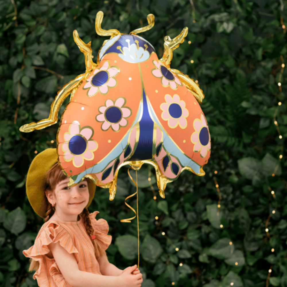Lieveheersbeestje Folieballon (Supershape) - per stuk - Glam Ladybug