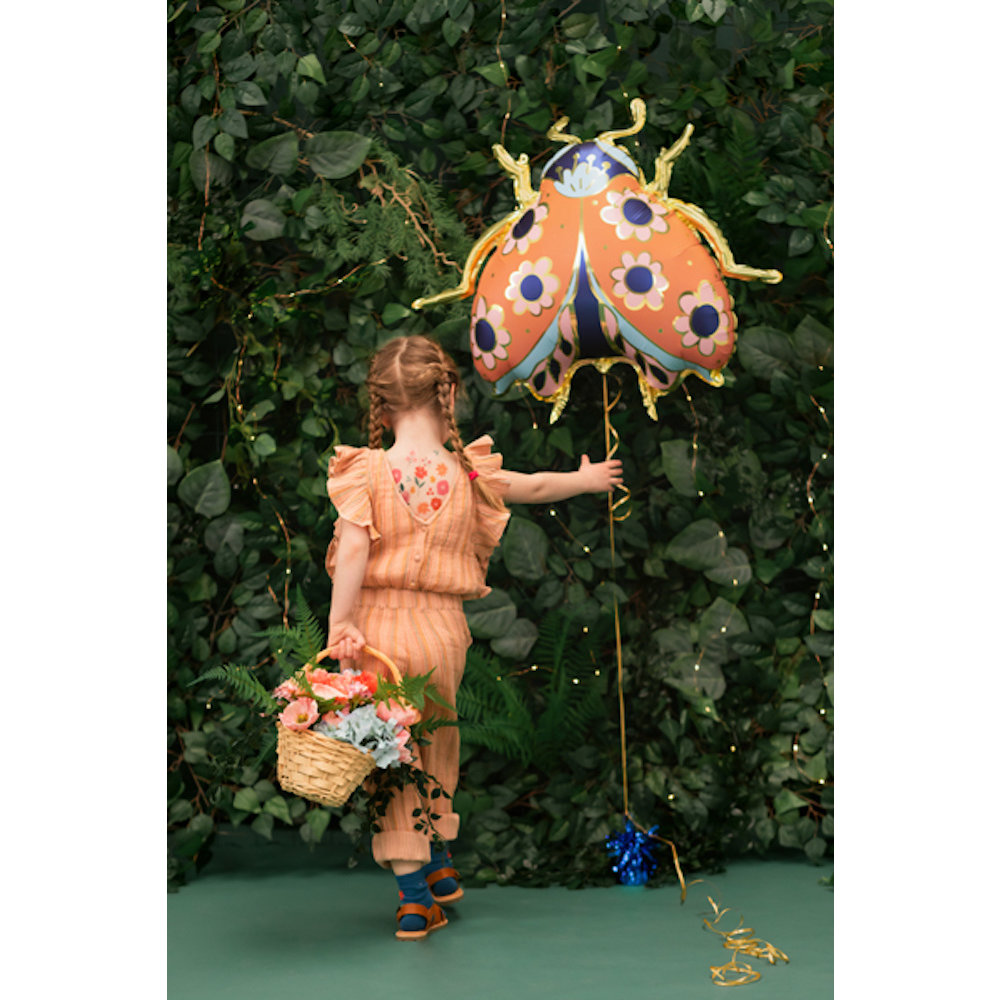 Lieveheersbeestje Folieballon (Supershape) - per stuk - Glam Ladybug