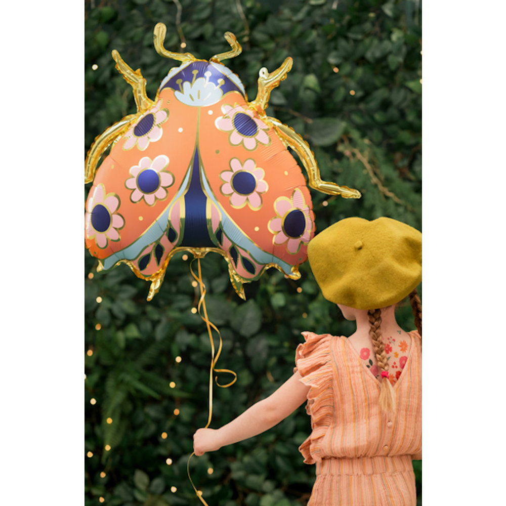 Lieveheersbeestje Folieballon (Supershape) - per stuk - Glam Ladybug