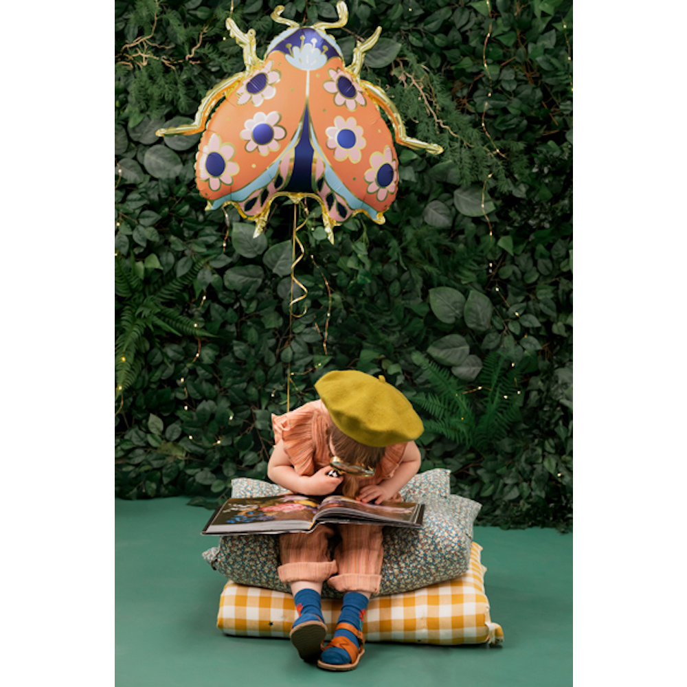 Lieveheersbeestje Folieballon (Supershape) - per stuk - Glam Ladybug