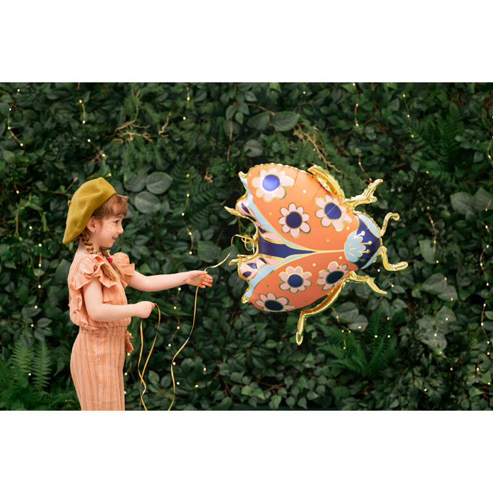 Lieveheersbeestje Folieballon (Supershape) - per stuk - Glam Ladybug