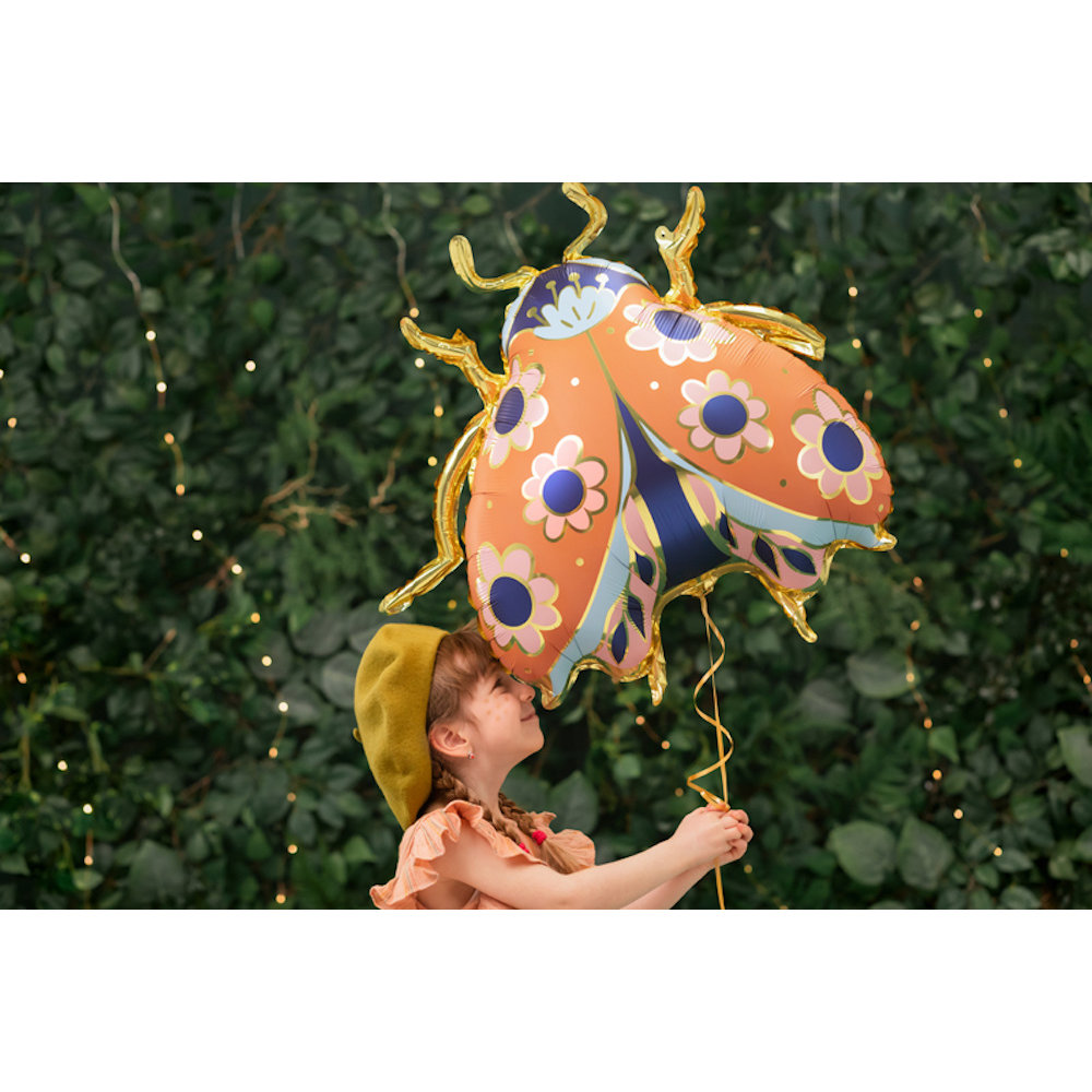 Lieveheersbeestje Folieballon (Supershape) - per stuk - Glam Ladybug