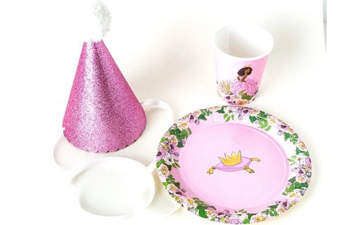 Prinses Bekers - 8 stuks - Swan Lake Princess