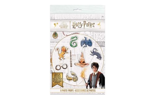Harry Potter Photo Props - set van 8 - Harry Potter Feestartikelen
