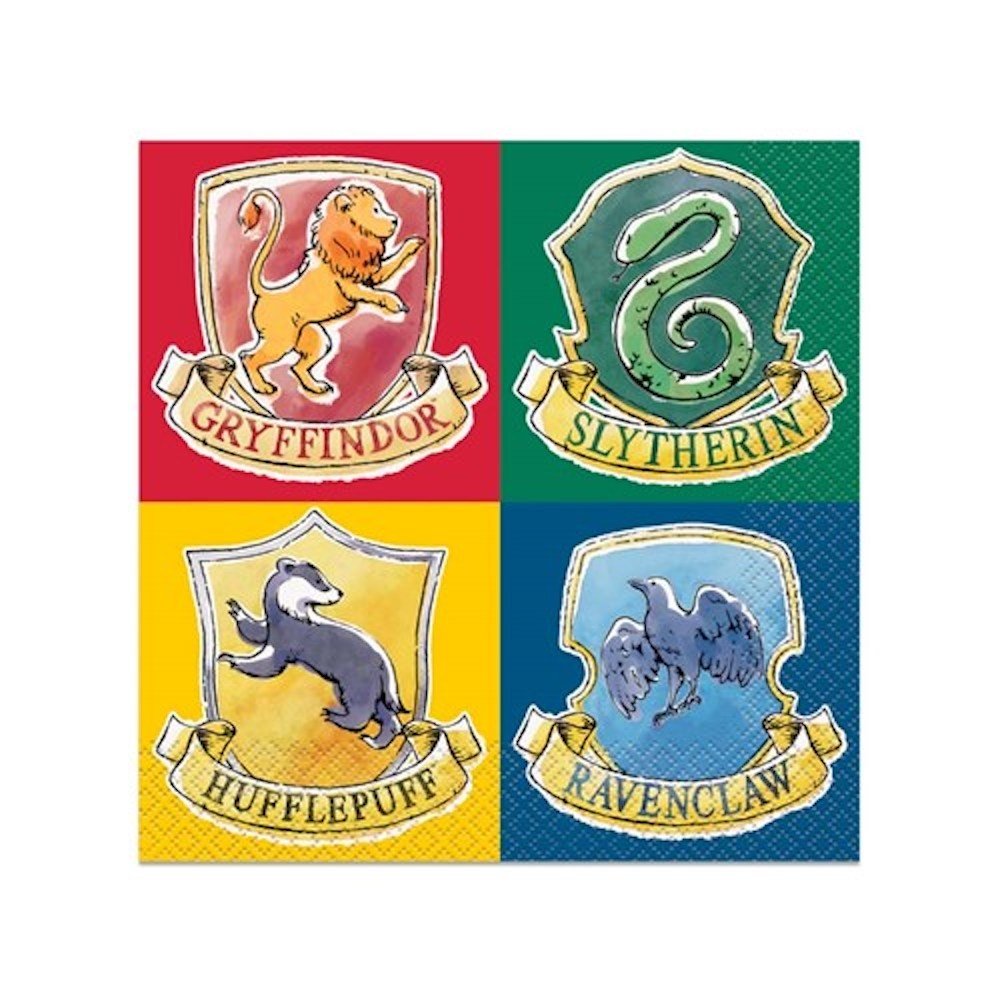 Harry Potter Servetten - 16 stuks - Harry Potter Feestartikelen