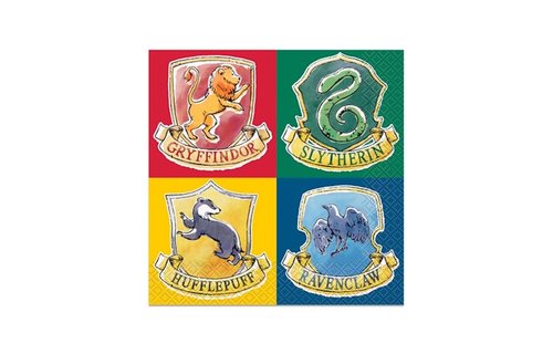 Harry Potter Servetten - 16 stuks - Harry Potter Feestartikelen