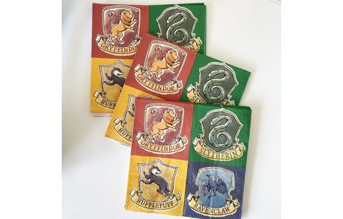 Harry Potter Servetten - 16 stuks - Harry Potter Feestartikelen