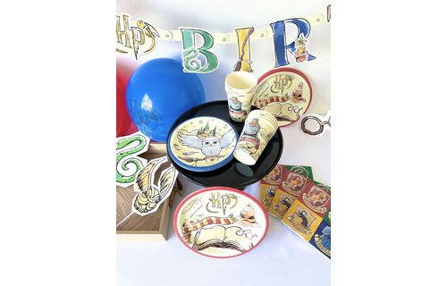 Harry Potter 'Happy Birthday' Slinger - per stuk - Harry Potter Feestartikelen