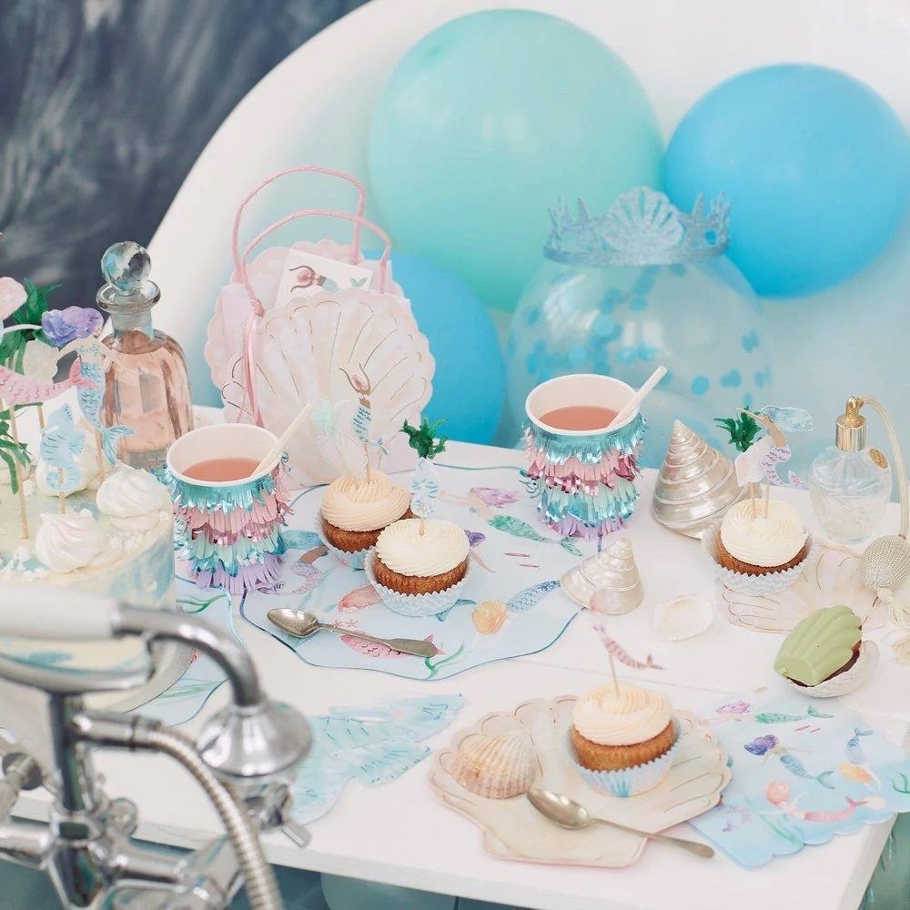 Mermaid Cupcakes Set - 24 stuks - Mermaid Party