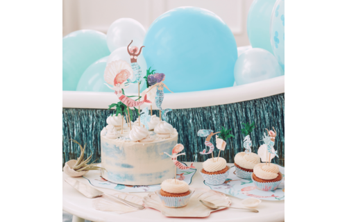 Mermaid Cupcakes Set - 24 stuks - Mermaid Party