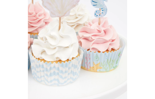 Mermaid Cupcakes Set - 24 stuks - Mermaid Party