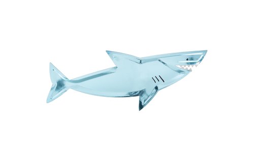 Haai Schalen - 4 stuks - Under The Sea Party