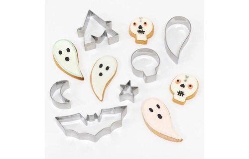 Halloween Cookie Cutters - set van 6 - Uitstekers