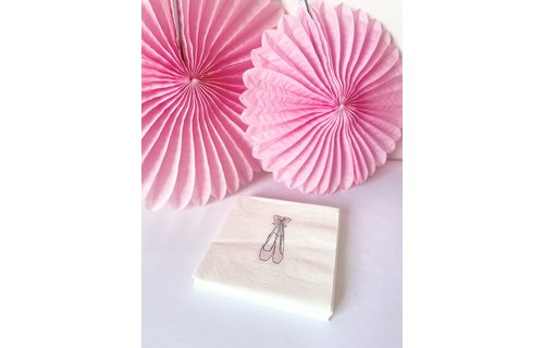 Ballet Servetten - 20 stuks - Ballerina
