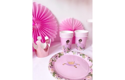 Prinses Bordjes - 8 stuks - Swan Lake Princess