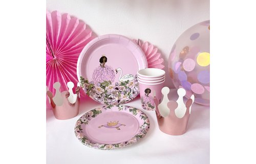 Prinses Bordjes - 8 stuks - Swan Lake Princess